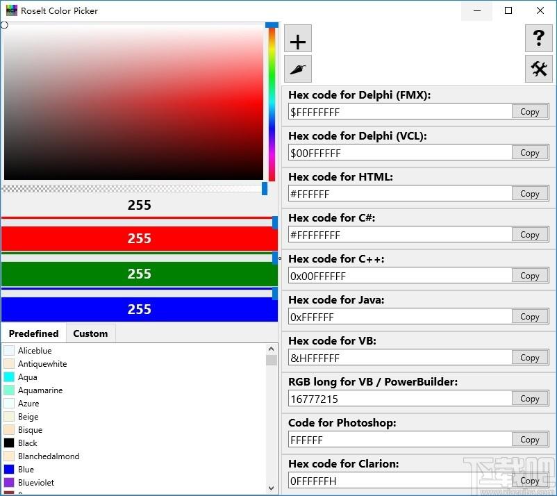 Roselt Color Picker下载,颜色提取器